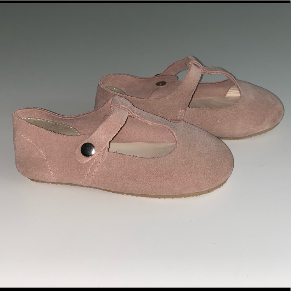 Cria & Co. Dusty Pink toddler shoes